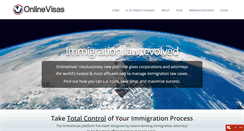 Desktop Screenshot of onlinevisas.com
